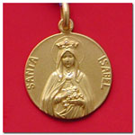 medalla Santa Isabel